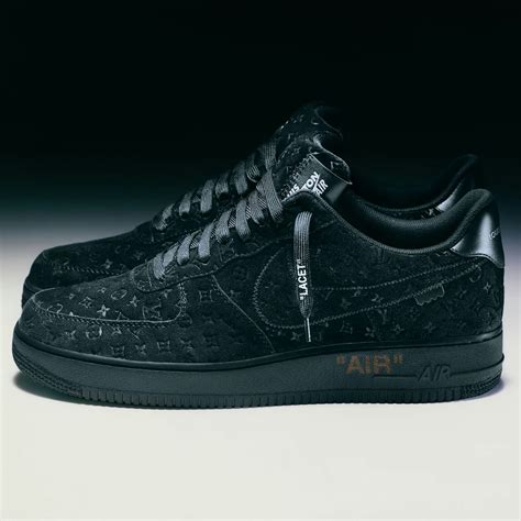 air force x lv black|louis vuitton air force 1.